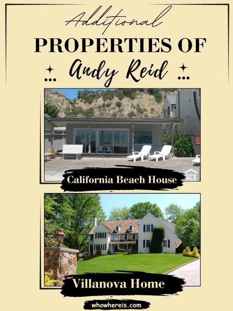 Additional Properties of Andy Reid