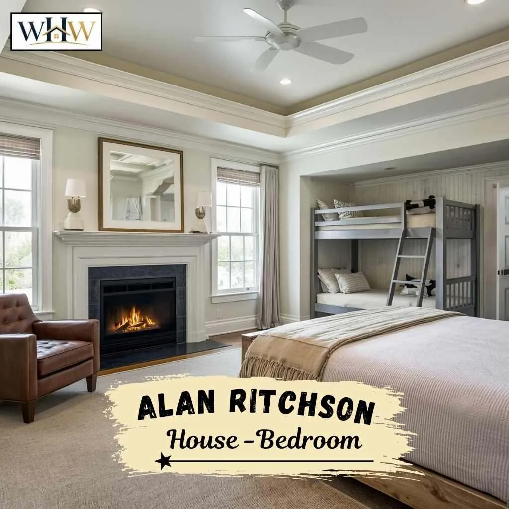 Alan Ritchson House Bedroom