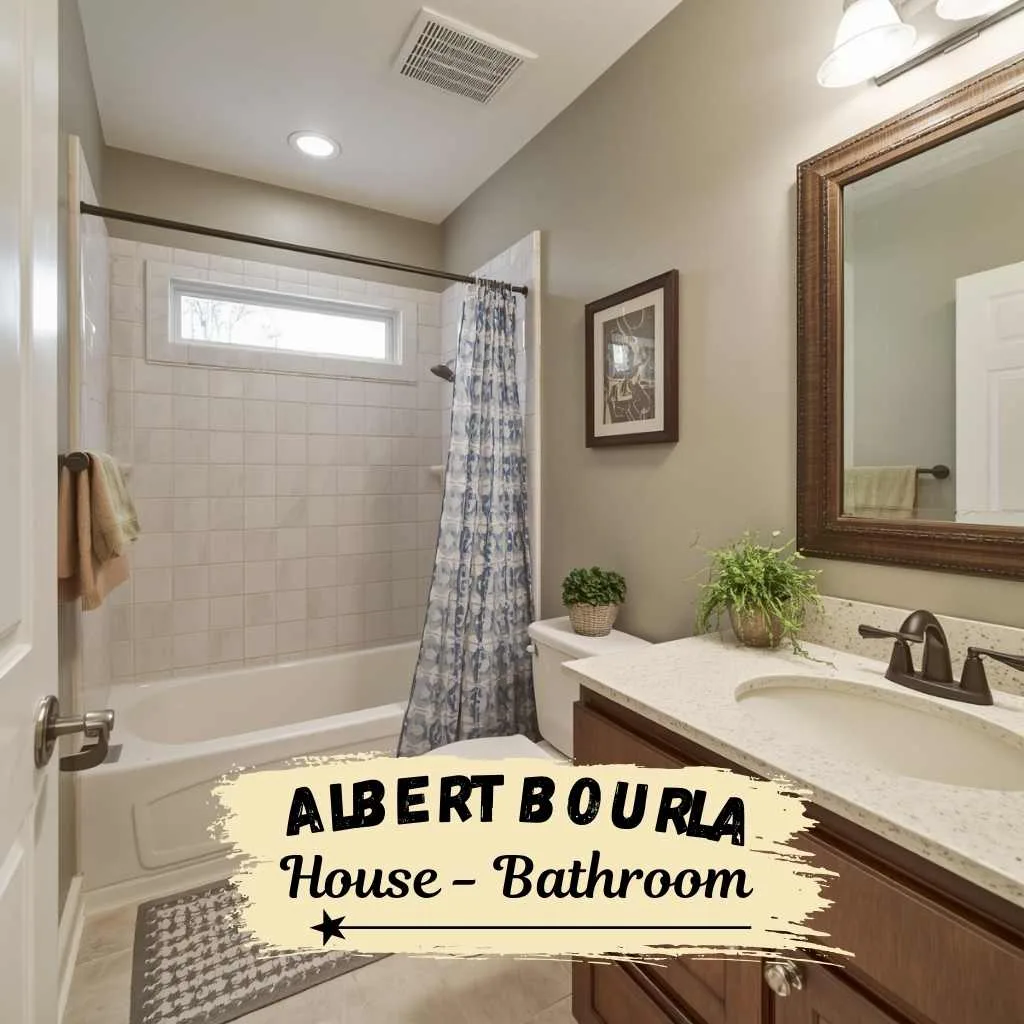 Albert Bourla House Bathroom