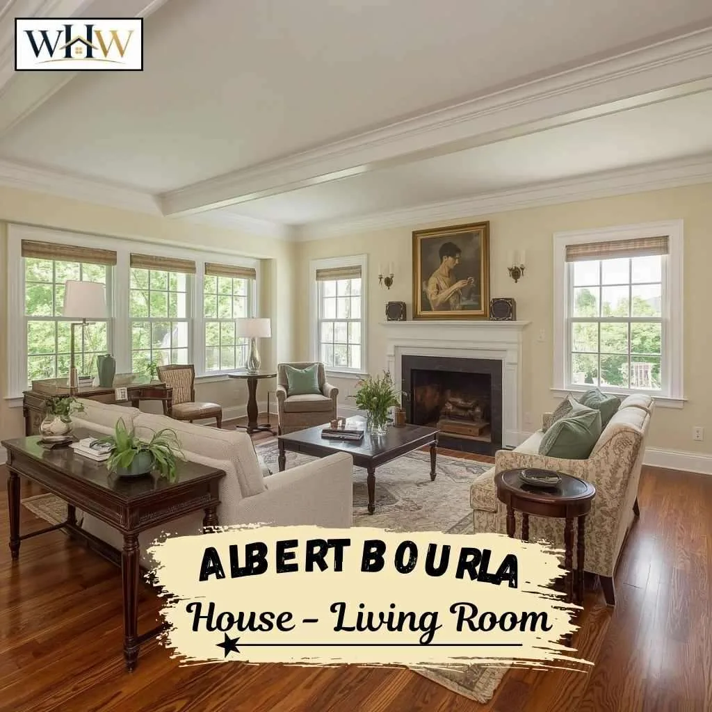Albert Bourla House Living Room
