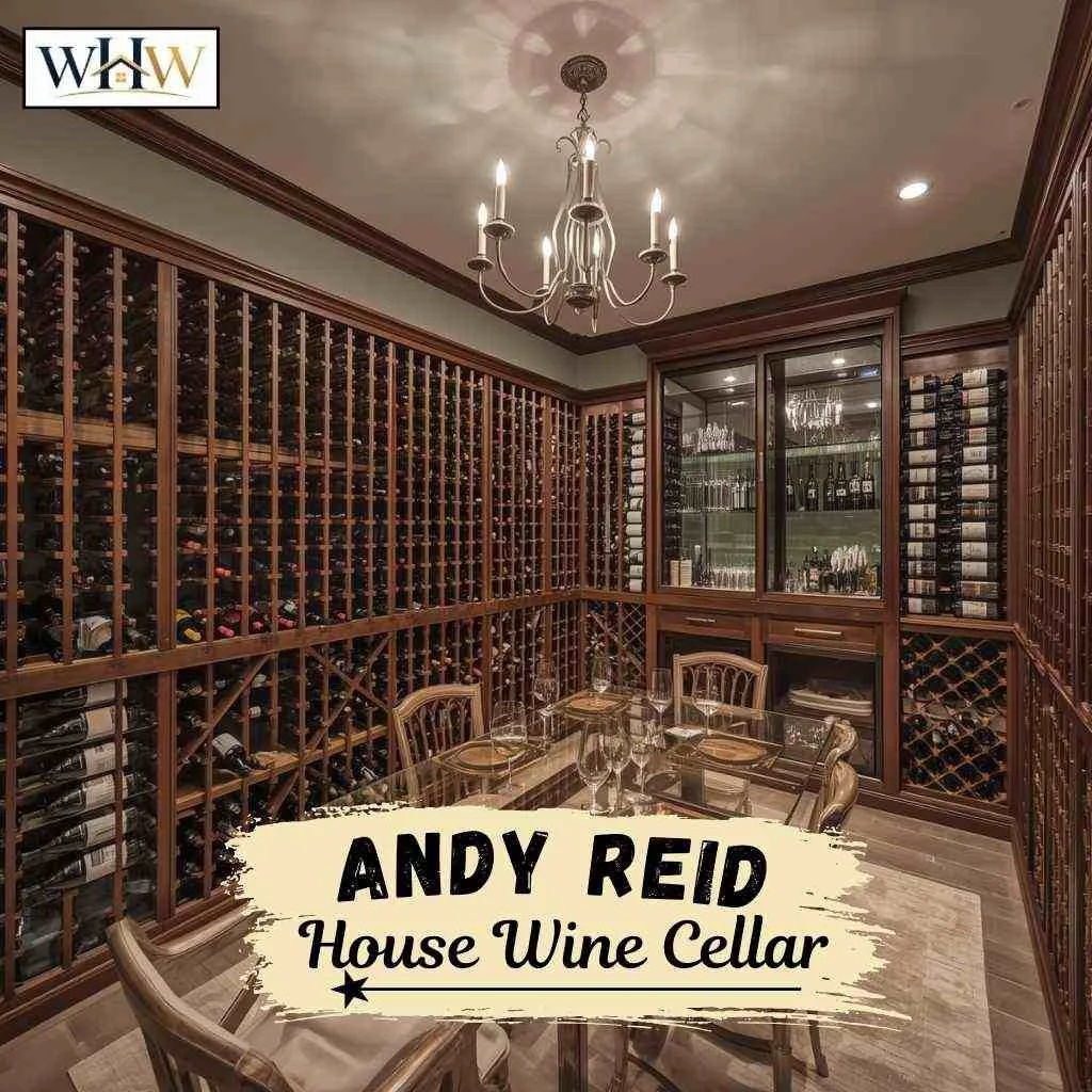 Andy Reid House Wine Cellar