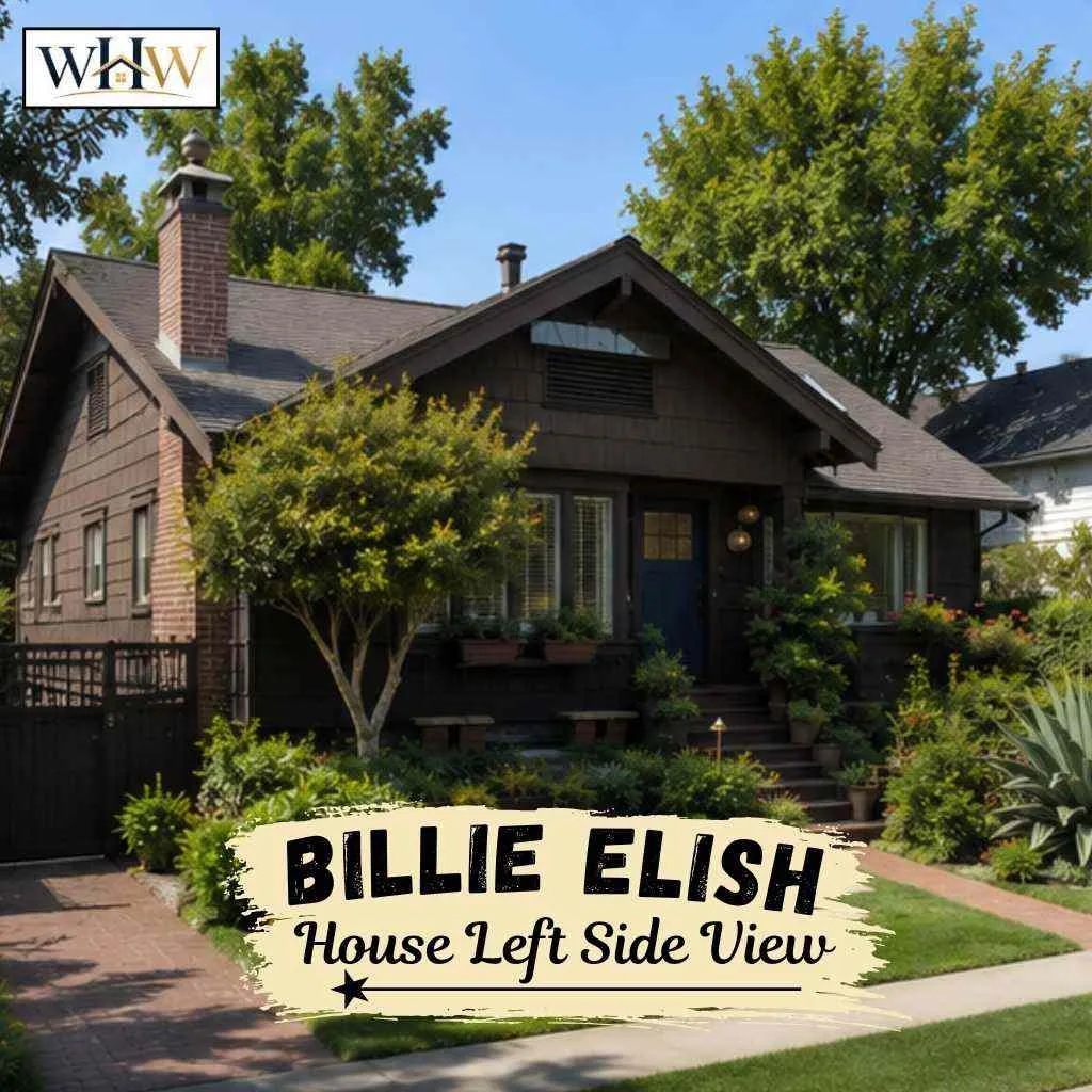 Billie Elish House Left Side View