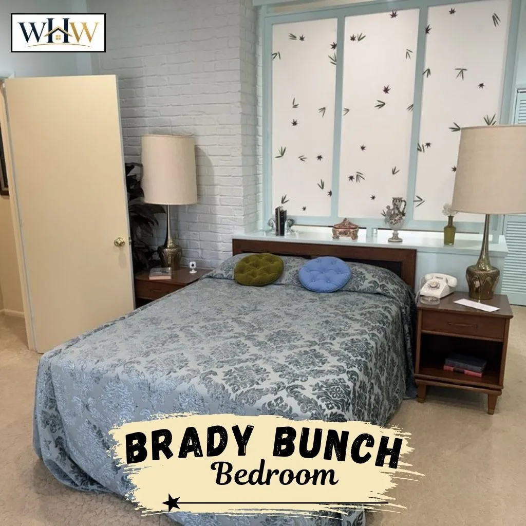 Brady Bunch House Bedroom 1