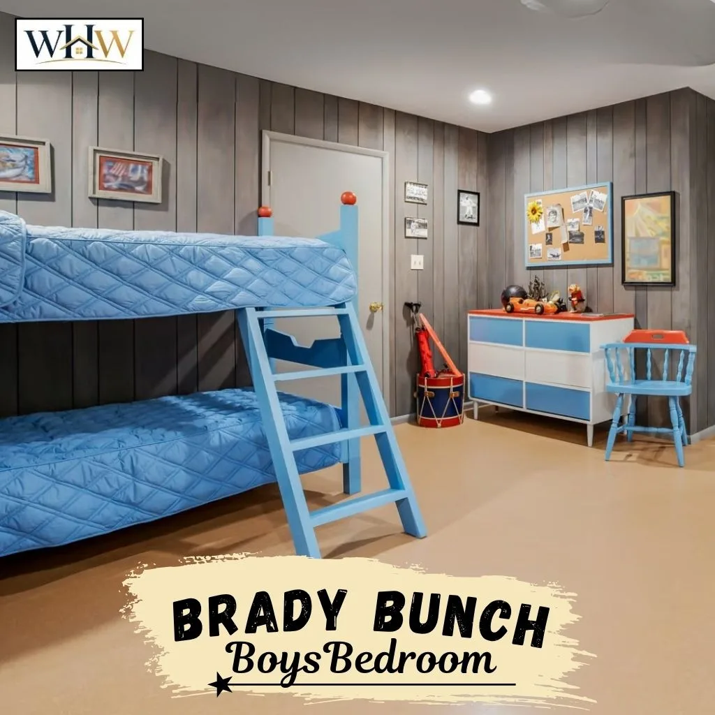 Brady Bunch House Boys Bedroom