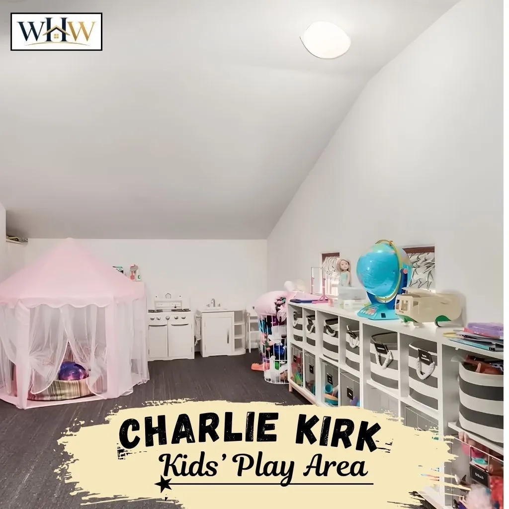 Charlie Kirk House Kids Play Area