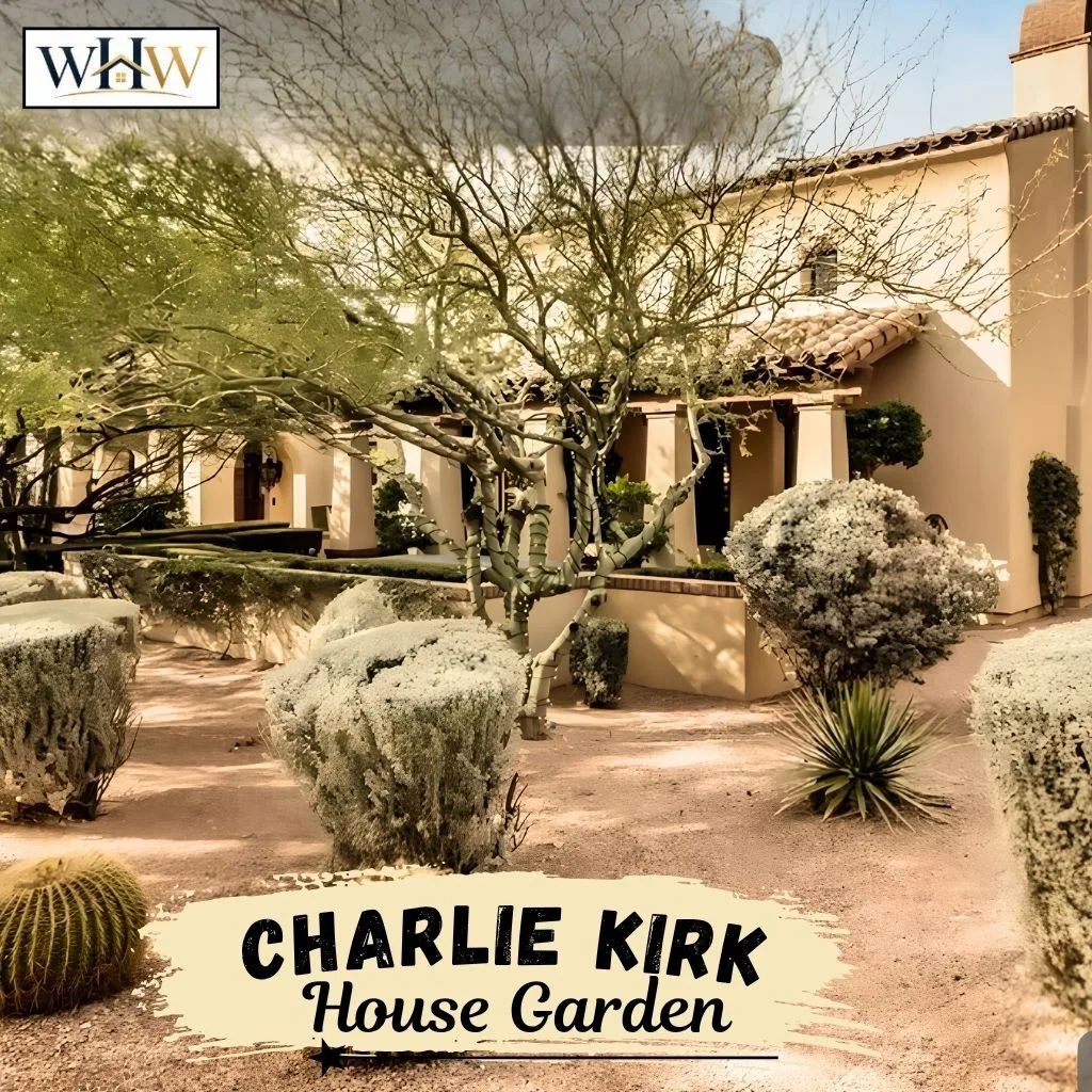 Charlie Kirk House gARDEN