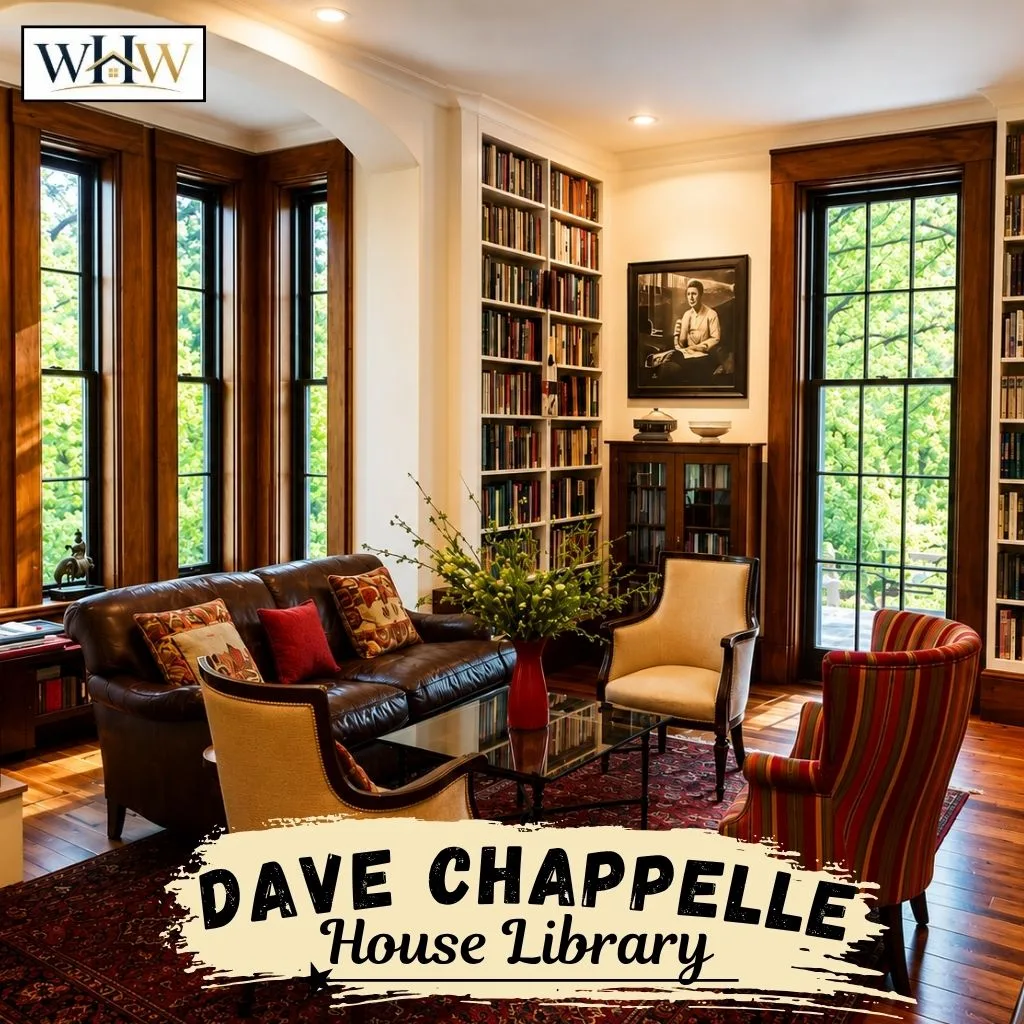 Dave Chappelle House Library