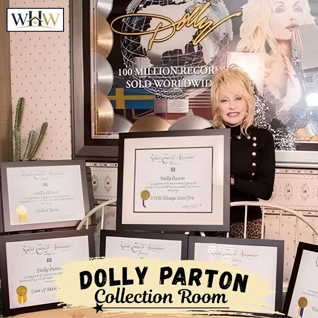 Dolly Parton House: Inside Her Tennessee Home 3 Dolly Parton House Collection Room