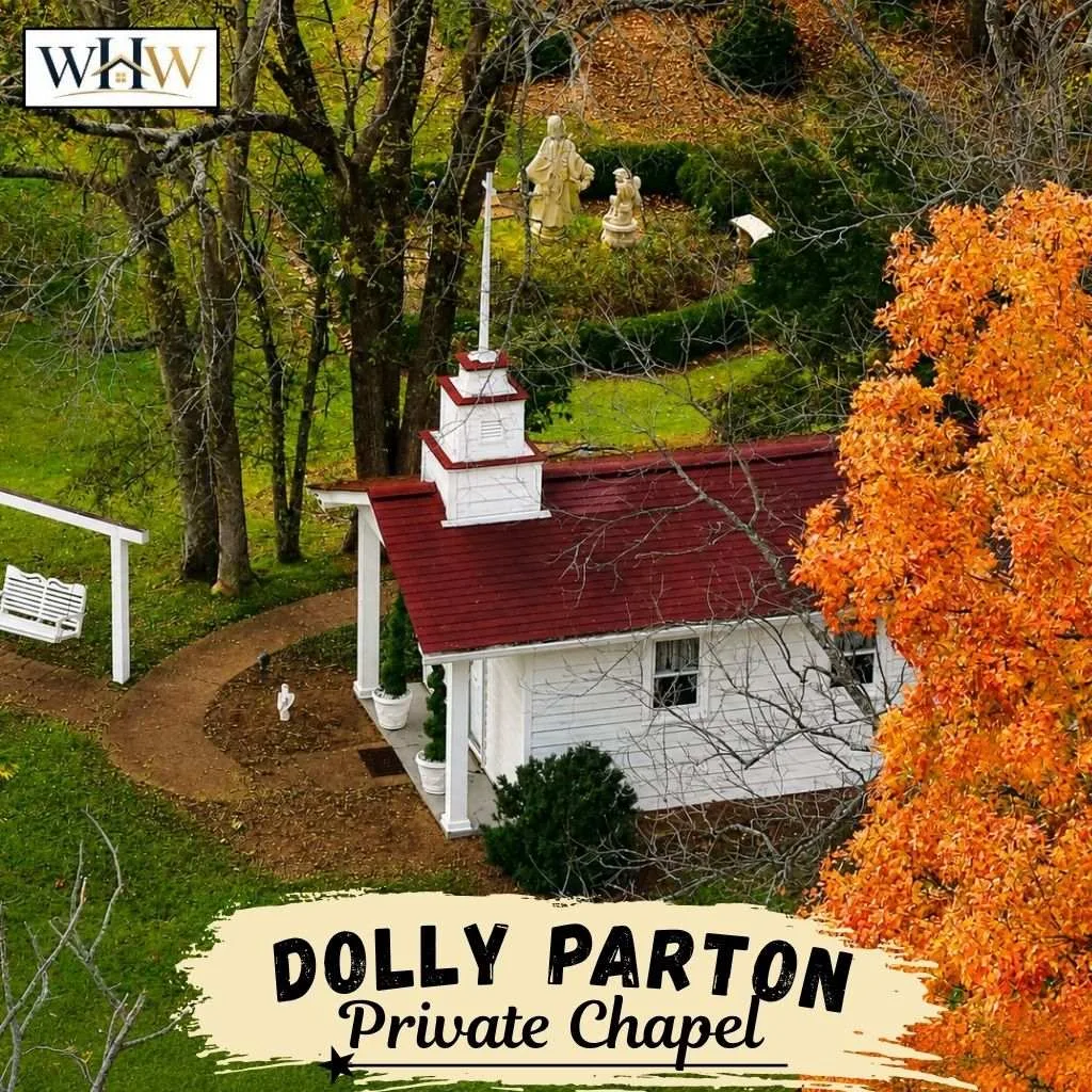 Dolly Parton House: Inside Her Tennessee Home 5 Dolly Parton House Private Chapel 1