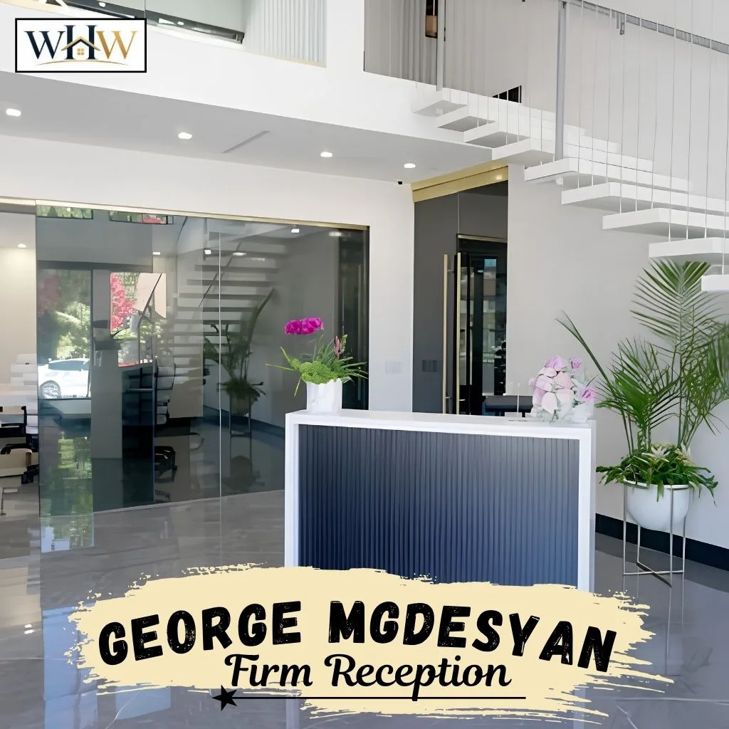 George Mgdesyan House Law Firm Reception