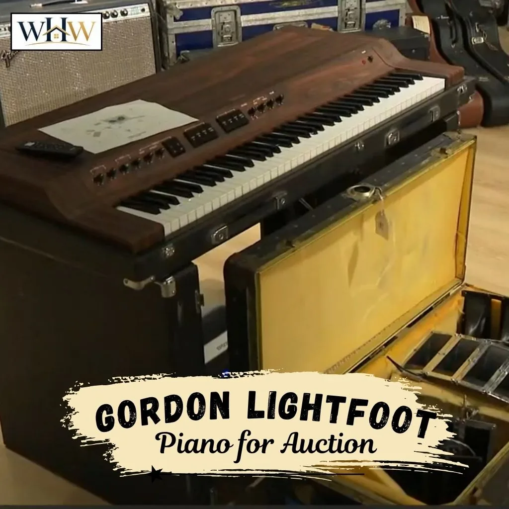 Gordon Lightfoot Piano Auction