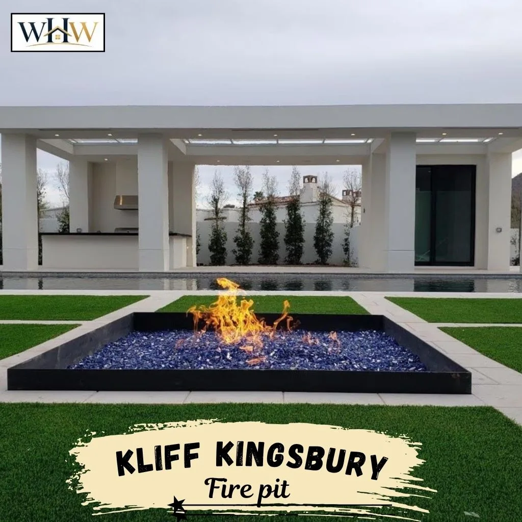 Kliff Kingsbury House Fire Pit