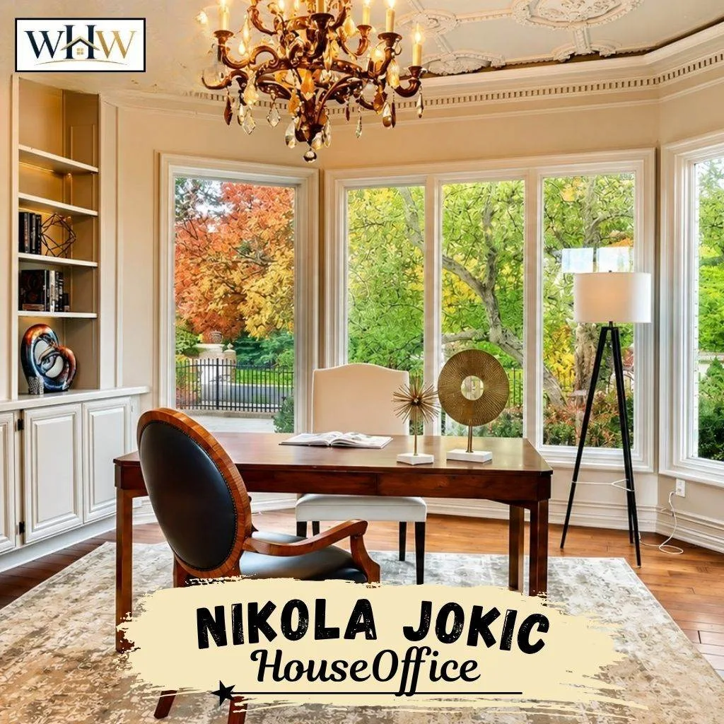 Nikola Jokic House: Inside His $6M Colorado Mansion in 2026 15 Nikola Jokic House Office
