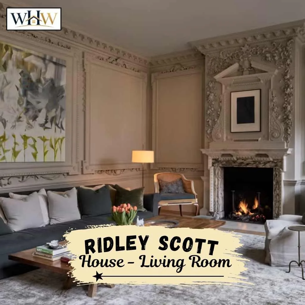 Ridley Scott House Living Room