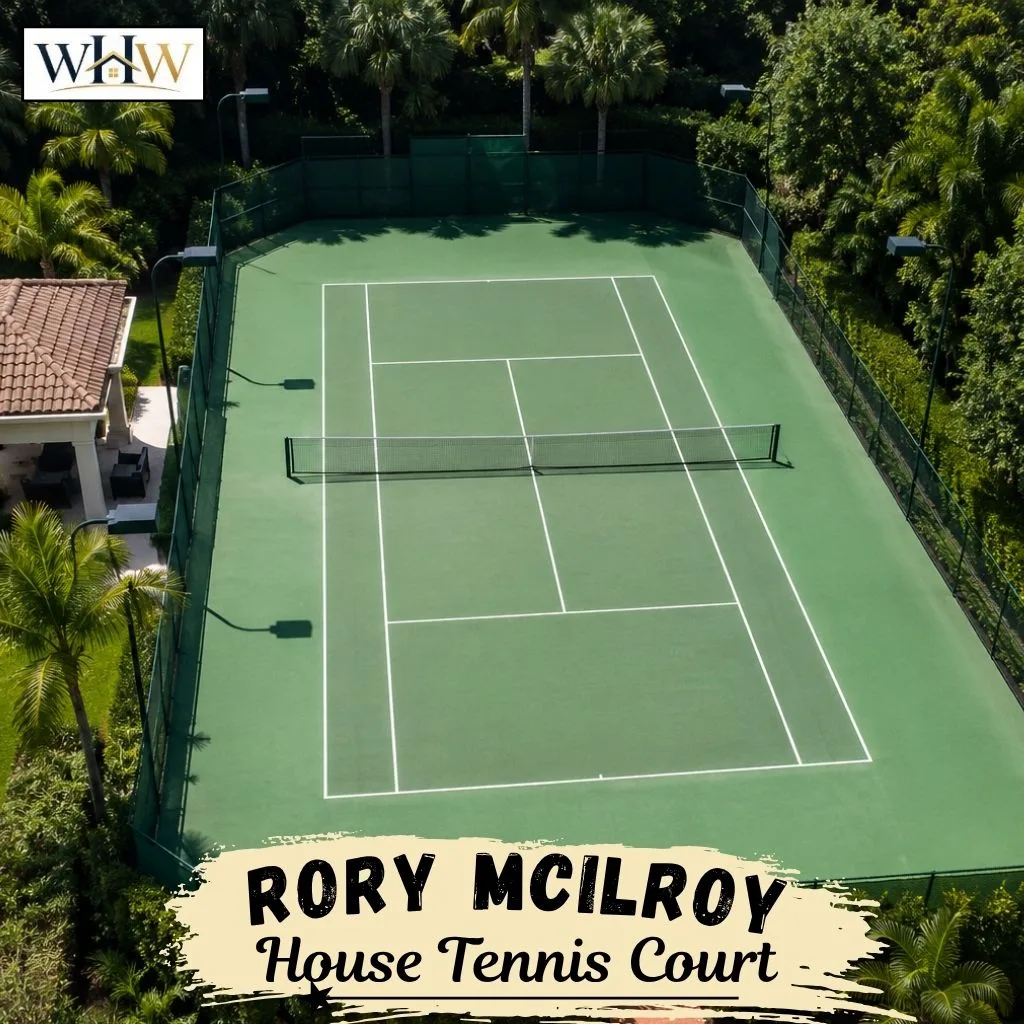 Rory Mcilroy House Tennis Court
