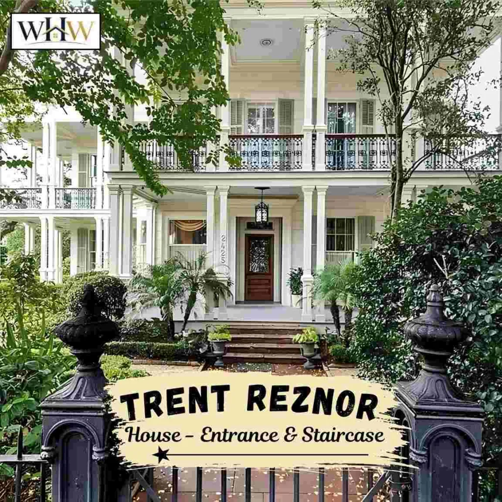 Trent Reznor House Entrance and Staircase