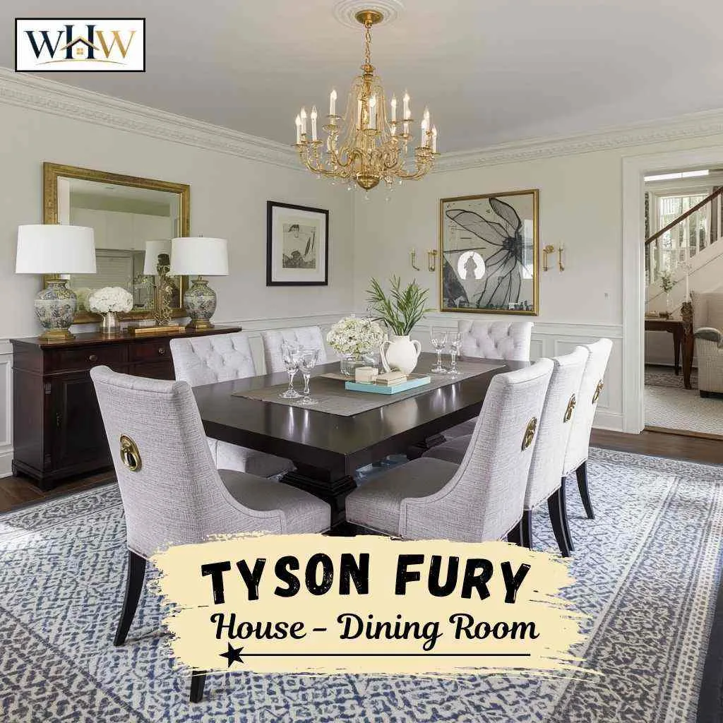 Tyson Fury House: Inside £1.7 m Gypsy King's Former Mansion 13 Tyson Fury House Dining Room