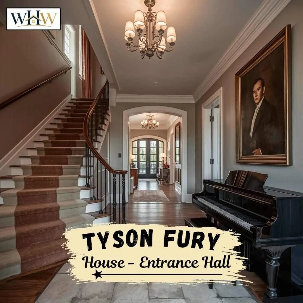 Tyson Fury House: Inside £1.7 m Gypsy King's Former Mansion 7 Tyson Fury House Entrance Hall
