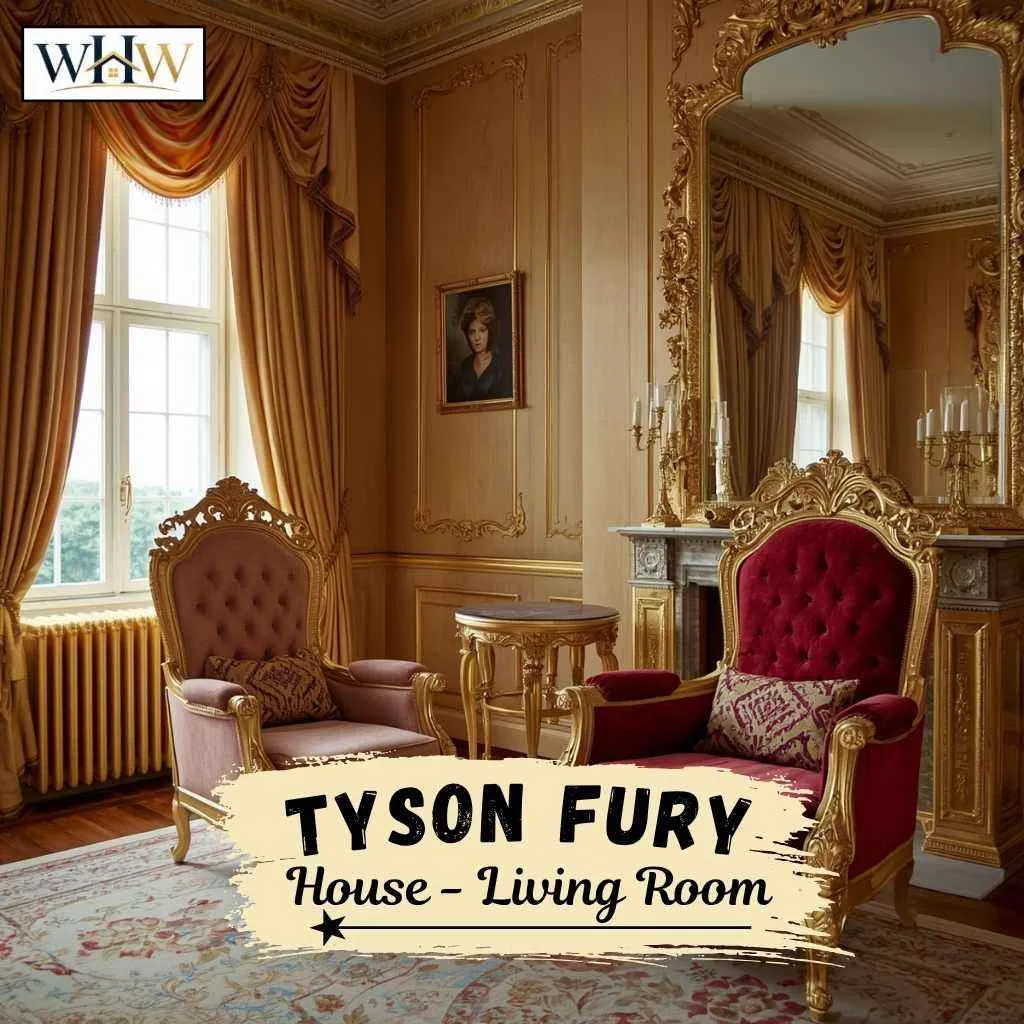Tyson Fury House: Inside £1.7 m Gypsy King's Former Mansion 8 Tyson Fury House Living Room