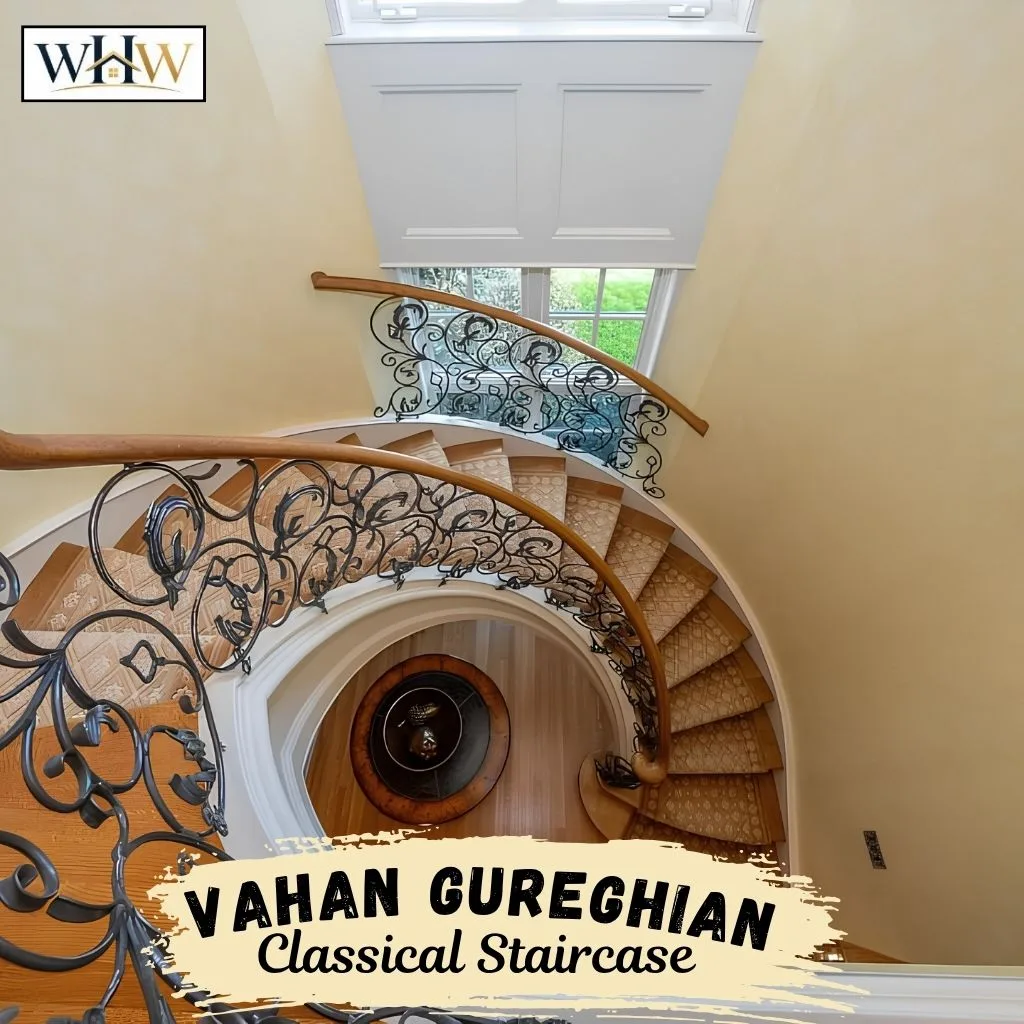 Vahan Gureghian House Classical Staircase