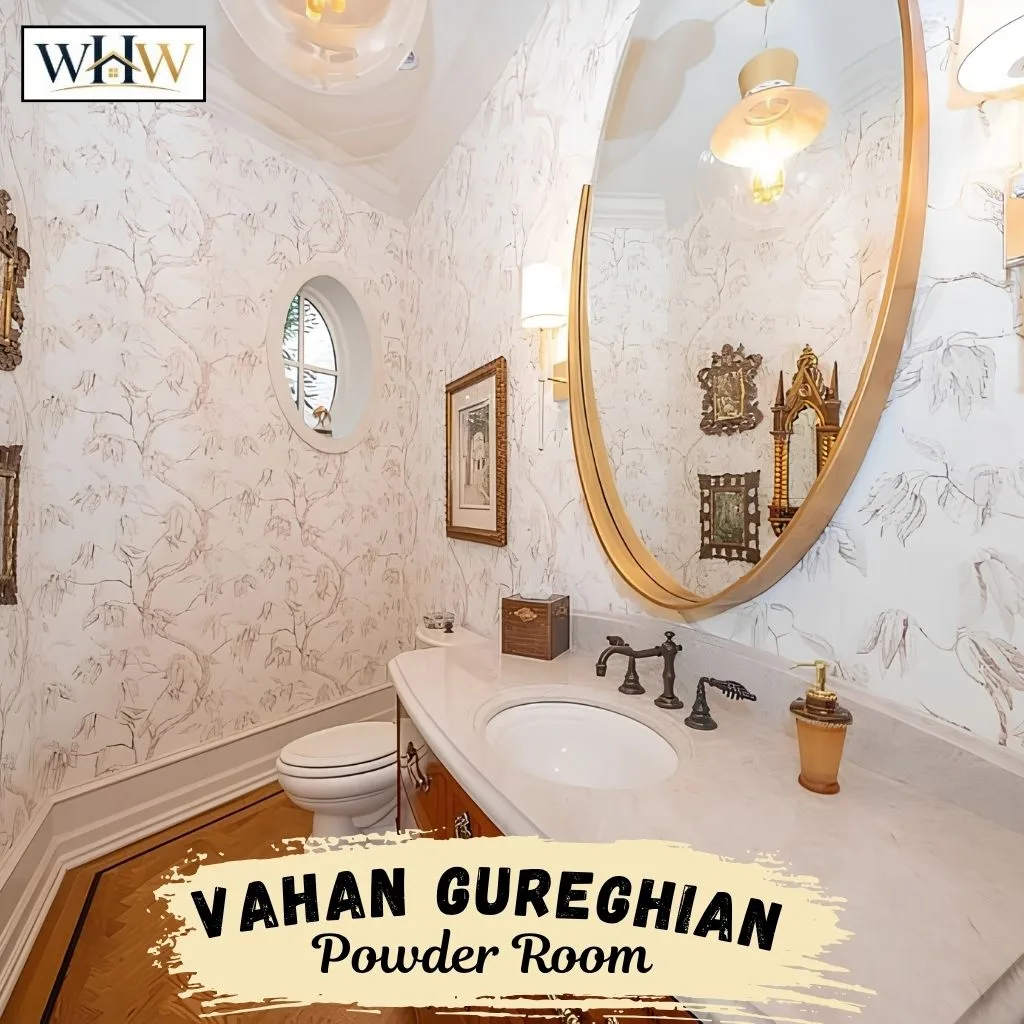 Vahan Gureghian House Powder Room
