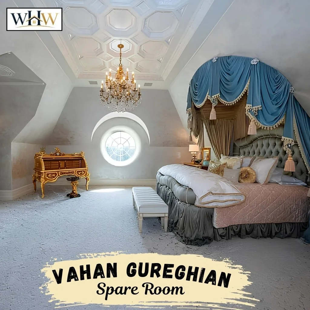 Vahan Gureghian House Spare Bedroom