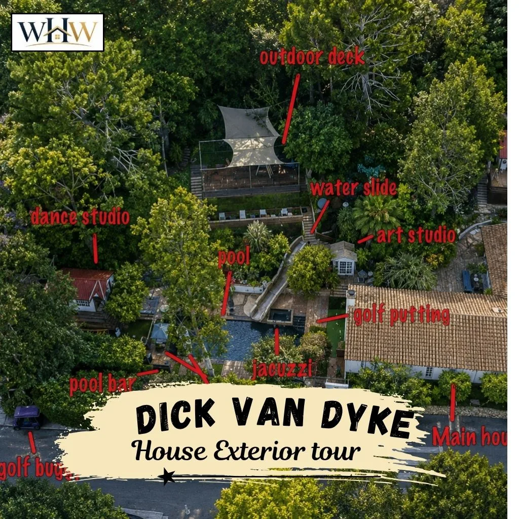 Dick Van Dyke House Exterior Tour