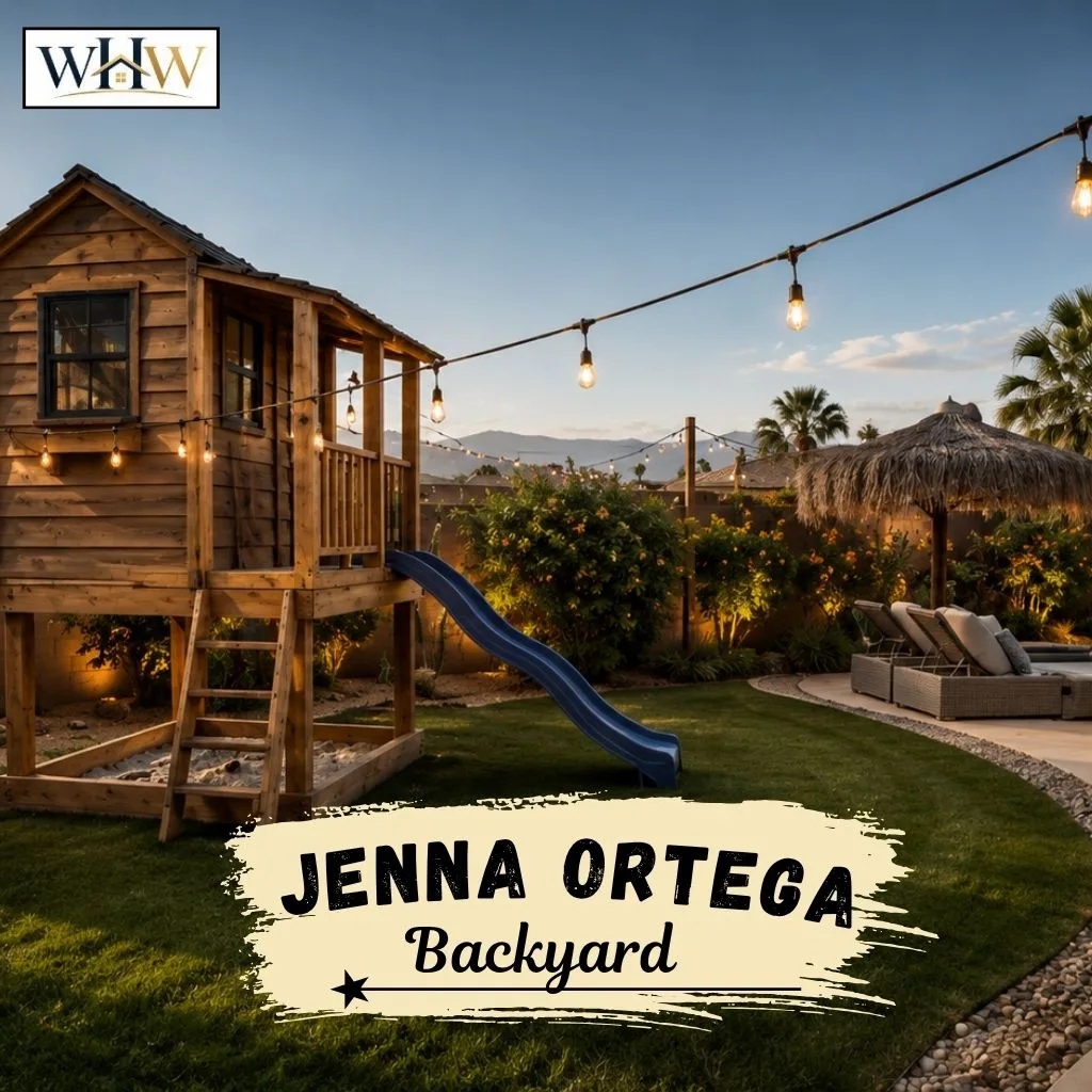 Jenna Ortega Backyard