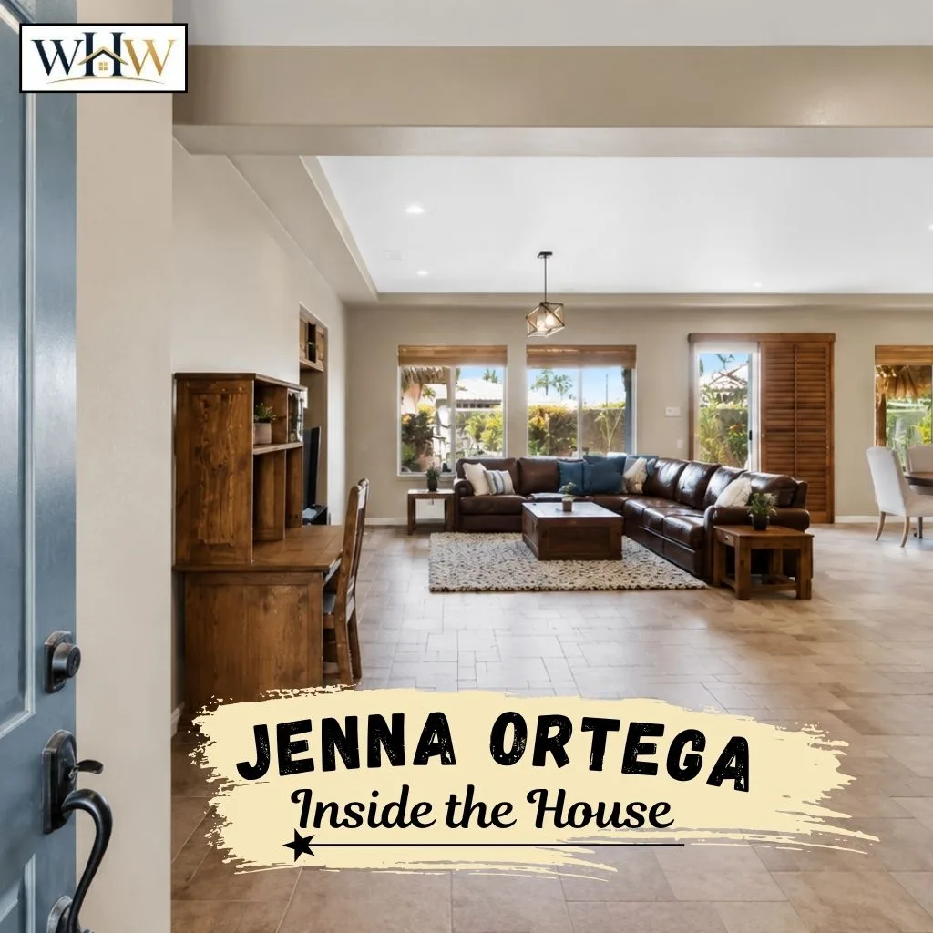 Jenna Ortega inside House