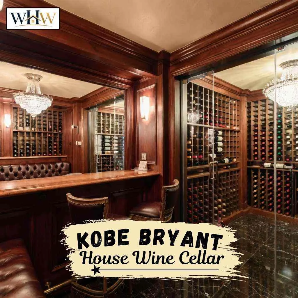 kobe bryant house Wine Cellar