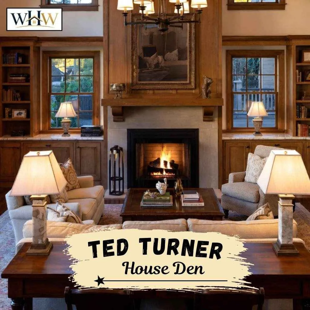 ted turner House Den