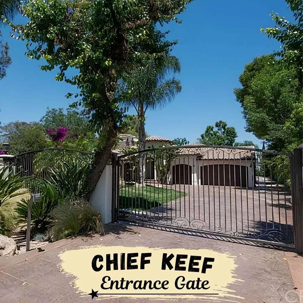 Chief Keef House Entrance Gate
