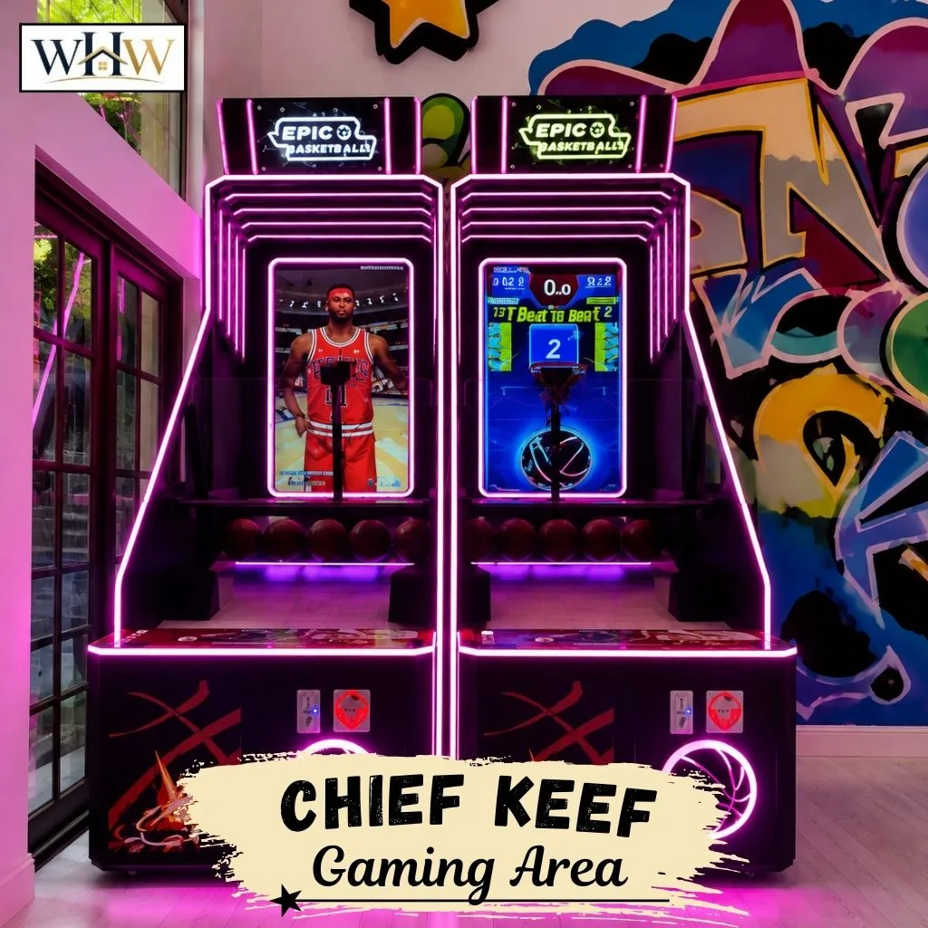 Chief Keef House Gaming Area