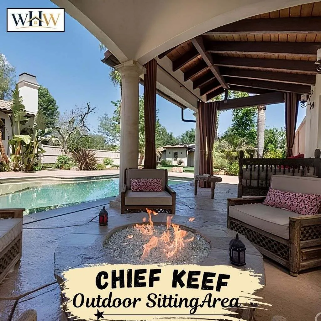 Chief Keef House Outdoor Sitting Area