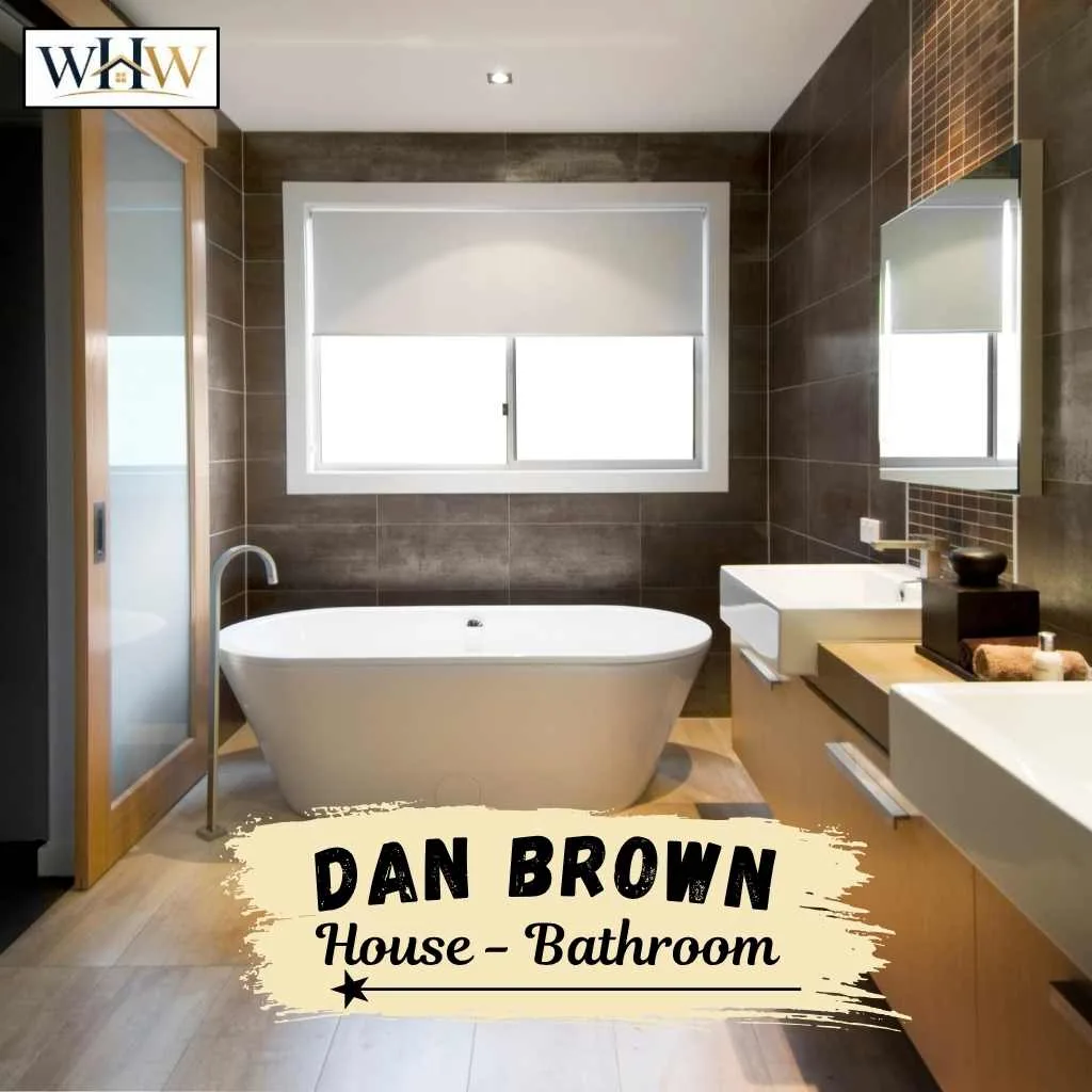 Dan Brown House: Inside His $10M Rye New Hampshire Home 9 Dan Brown House Bathroom
