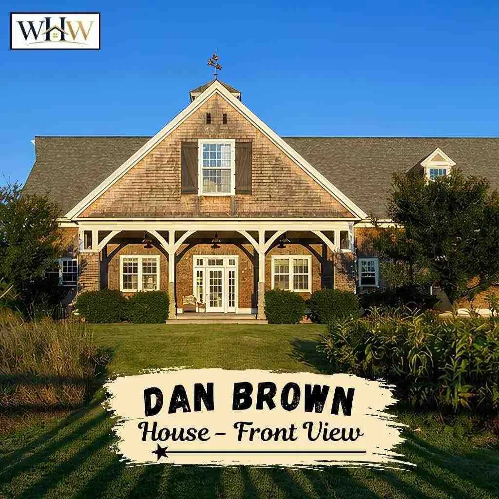 Dan Brown House: Inside His $10M Rye New Hampshire Home 4 Dan Brown House Front View