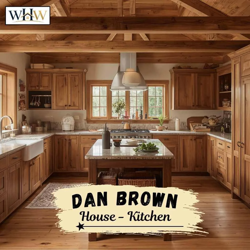 Dan Brown House: Inside His $10M Rye New Hampshire Home 10 Dan Brown House Kitchen