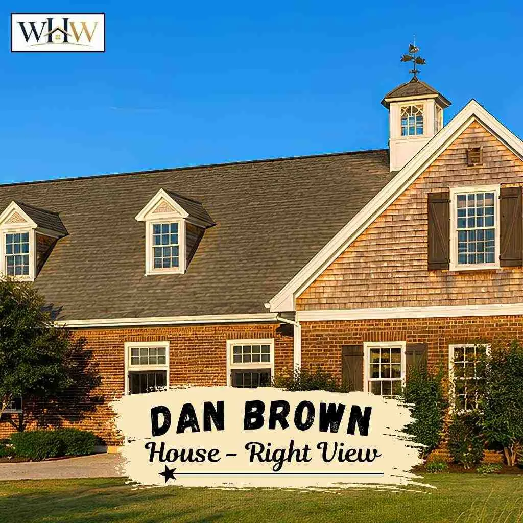 Dan Brown House: Inside His $10M Rye New Hampshire Home 5 Dan Brown House Right View
