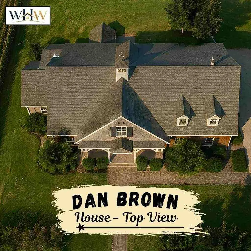 Dan Brown House: Inside His $10M Rye New Hampshire Home 3 Dan Brown House Top View
