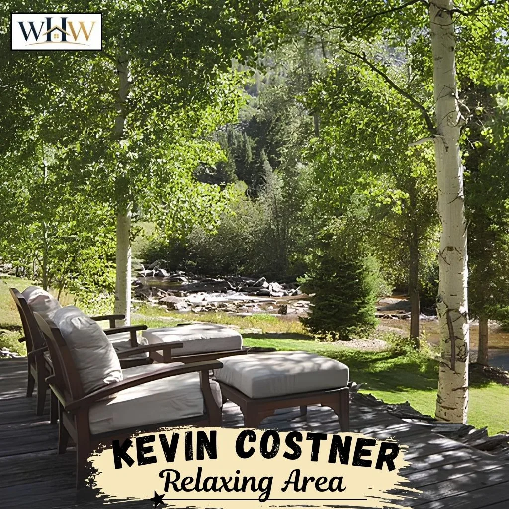 Kevin Costner House Relaxing Area