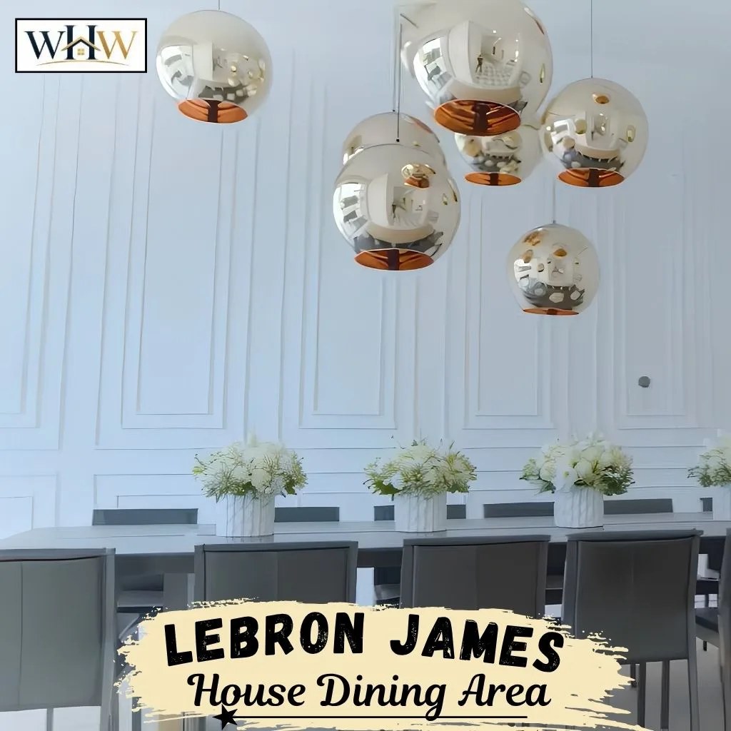 LeBron James House Dining Area