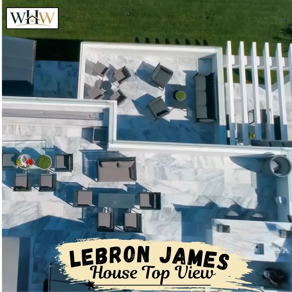 Lebron James House Top View