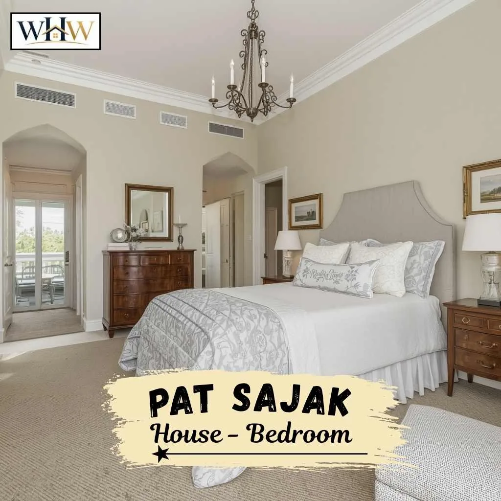 Pat Sajak House Maryland: Inside His $1.2M Severna Park Estate 11 Pat Sajak House Bedroom