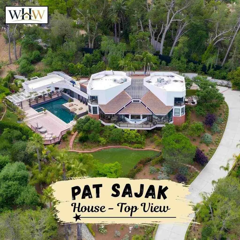 Pat Sajak House Maryland: Inside His $1.2M Severna Park Estate 3 Pat Sajak House Top View