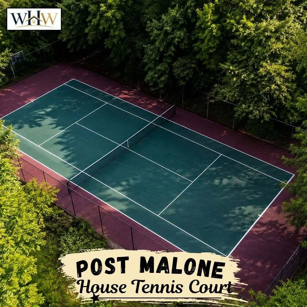 Post Malone Tennis Court