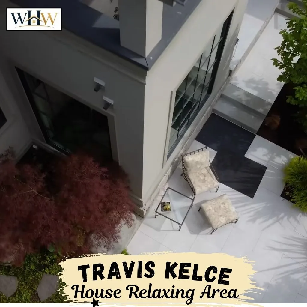 Travis Kelce House Relaxing Area