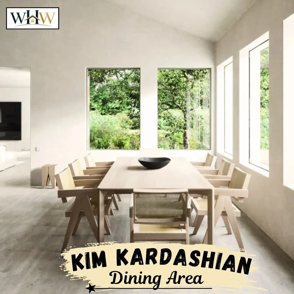 Kim Kardashian House 2026: Inside Her Hidden Hills Mansion 11 kim kardashian Dining Area