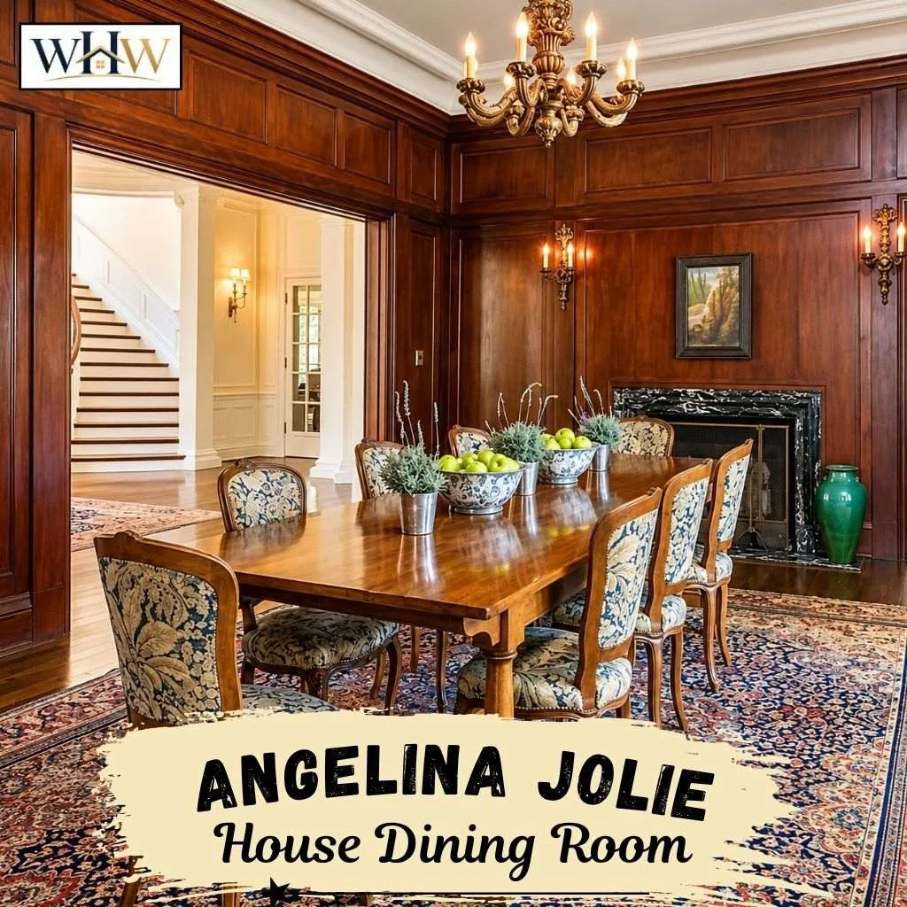 Angelina Jolie Dining Area