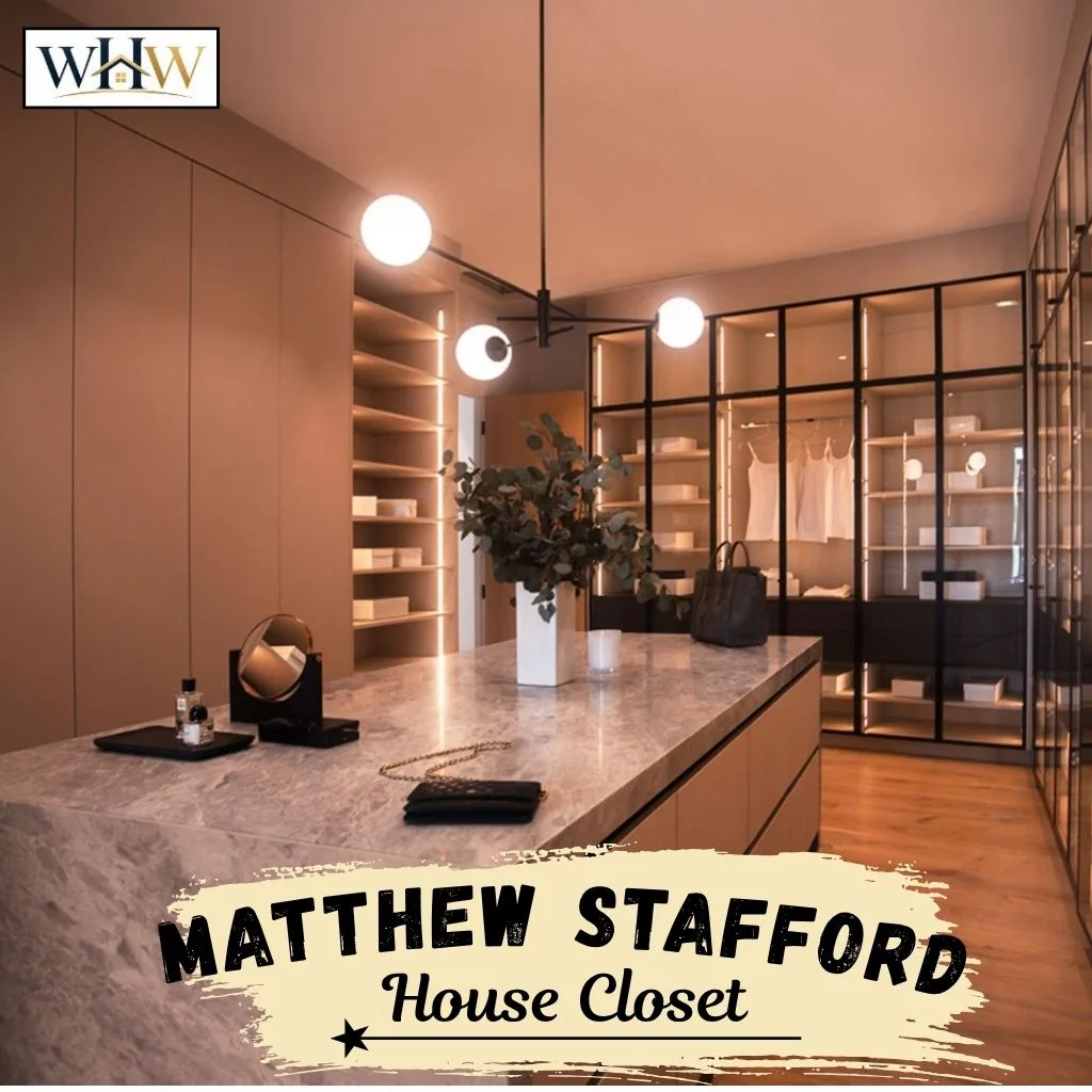 Matthew Stafford House: Inside the NFL Star’s Luxury Home 12 Matthew Stafford Closet