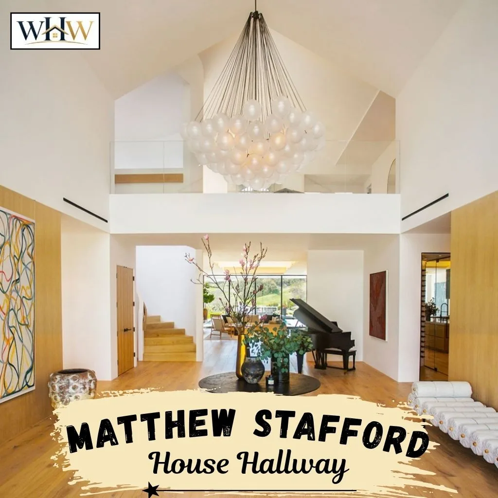 Matthew Stafford House: Inside the NFL Star’s Luxury Home 14 Matthew Stafford Hallway